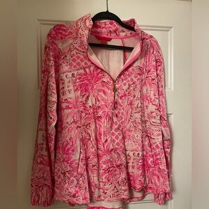 Lilly Pulitzer Palm Beach Paradise skipper popover XXL